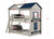 Donco Sweet Heart/Star Gaze Bunk with tent