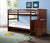 Donco Mission Stairway Bunkbed Cappuccino 820-TTCP