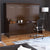 Leto Muro Walnut Queen Landscape Wall Bed w/ Desk CHAMQNDSKL