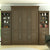 Leto Muro Walnut Portrait Queen 2 Towers COVEQNP-ST2