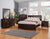 Alpine Legacy Panel Bed, Black Cherry