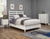 Alpine Flynn Retro, w/ Slat Back Headboard, White