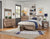 Alpine Potter Panel Bed, French Truffle