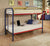 Homeroots 78" X 41" X 60" Twin Over Twin Rainbow Metal Tube Bunk Bed 285200