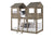 Donco T/T Tower Bunkbed Rustic Dirty White 3225-TTRDW