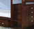 Donco Mission Stairway Bunk Bed With Dual Underbed Drawers Dark Cappuccino Finish 820-TTCP_505-CP